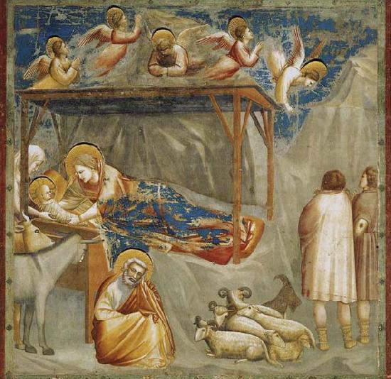 Birth of Jesus, GIOTTO di Bondone